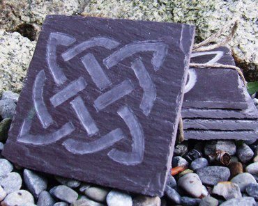 Hand Carved Slate... Hand Carved Slate...