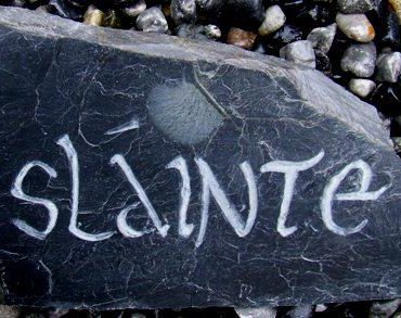 Slate ‘Slainte’ Sign Slate ‘Slainte’ Sign