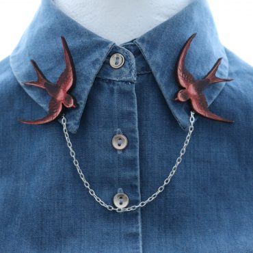 Swallow Collar Brooch Swallow Collar Brooch