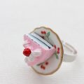 Cake on a Plate Ring