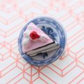 Cake on a Plate Brooch