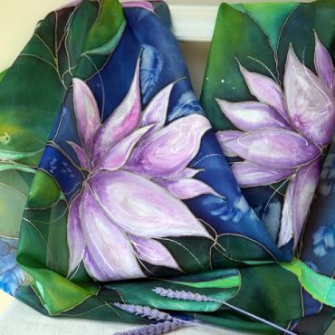 Waterlilies on a... Waterlilies on a...