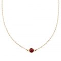 Ruby Gold Choker Necklace, A Box for my Treasure
