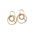 Encircled Gold Earrings, A Box For My Treasure