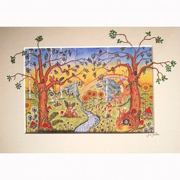 Enchanted Woodland Mural... Enchanted Woodland Mural...