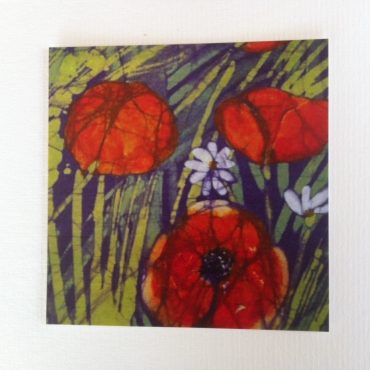 Poppy Greeting Card Poppy Greeting Card