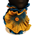 Heartfelt Ruffled Felt Scarf