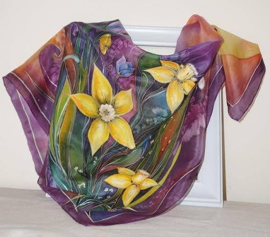 Spring Flowers Silk... Spring Flowers Silk...
