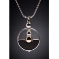 Pendant Half-Full - Silverstone Dimensions Necklace