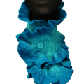 Heartfelt Ruffled Felt Scarf