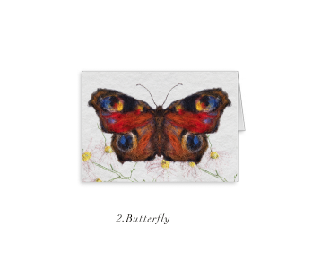 Butterfly greeting card