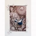 Alice in Wonderland Falling Down the Rabbit Hole Print, Jenni Kilgallon