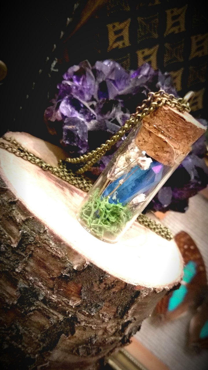 Blue Crystal Vial... 