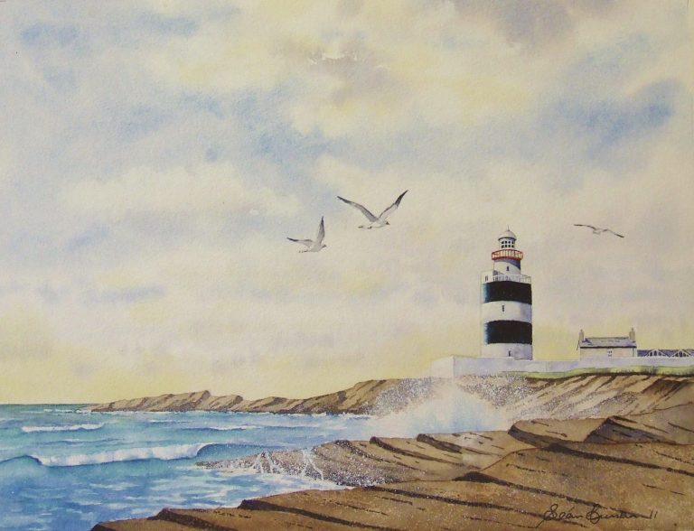 Hook Lighthouse Print
