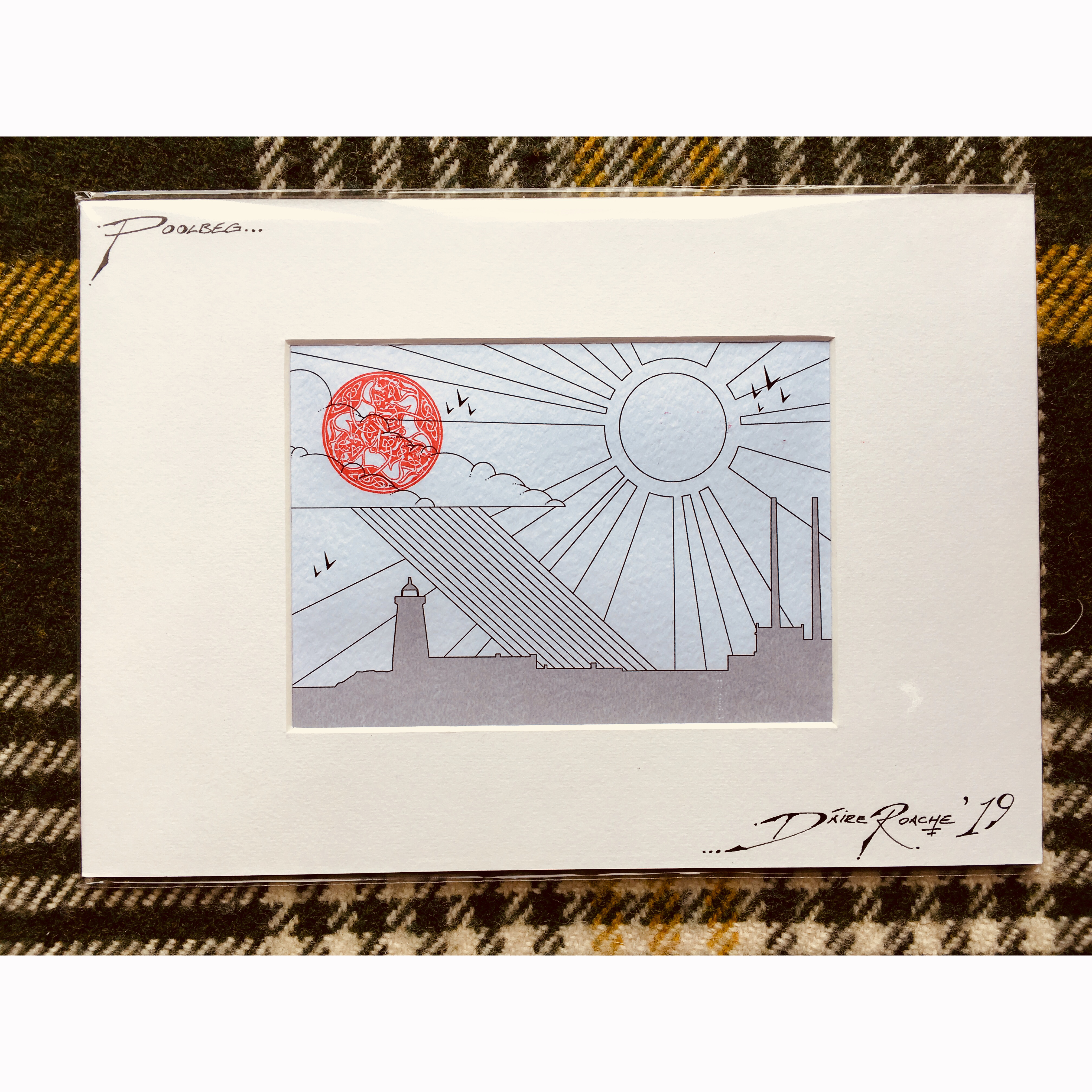 Poolbeg Dublin Print