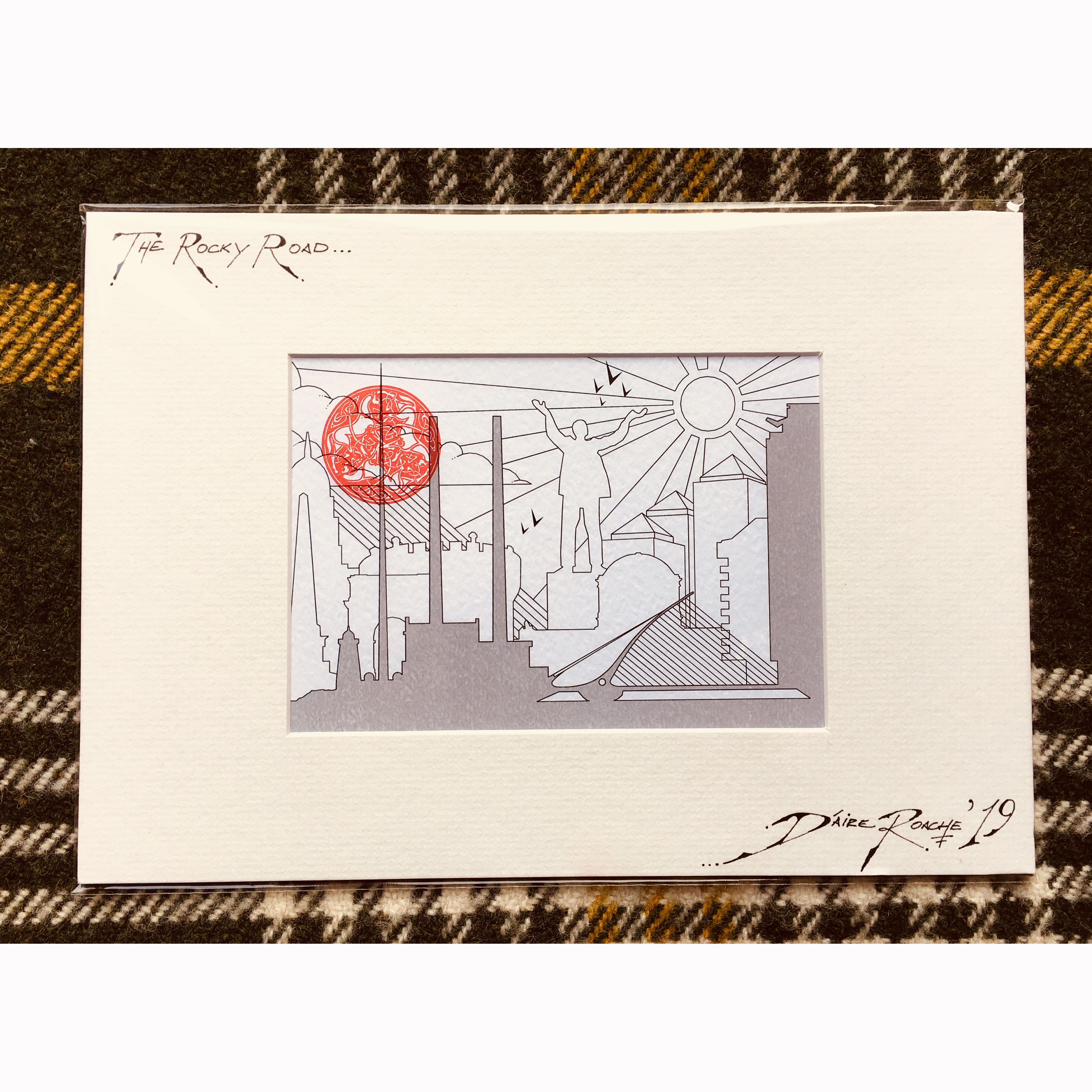 The Rocky Road to Dublin Print