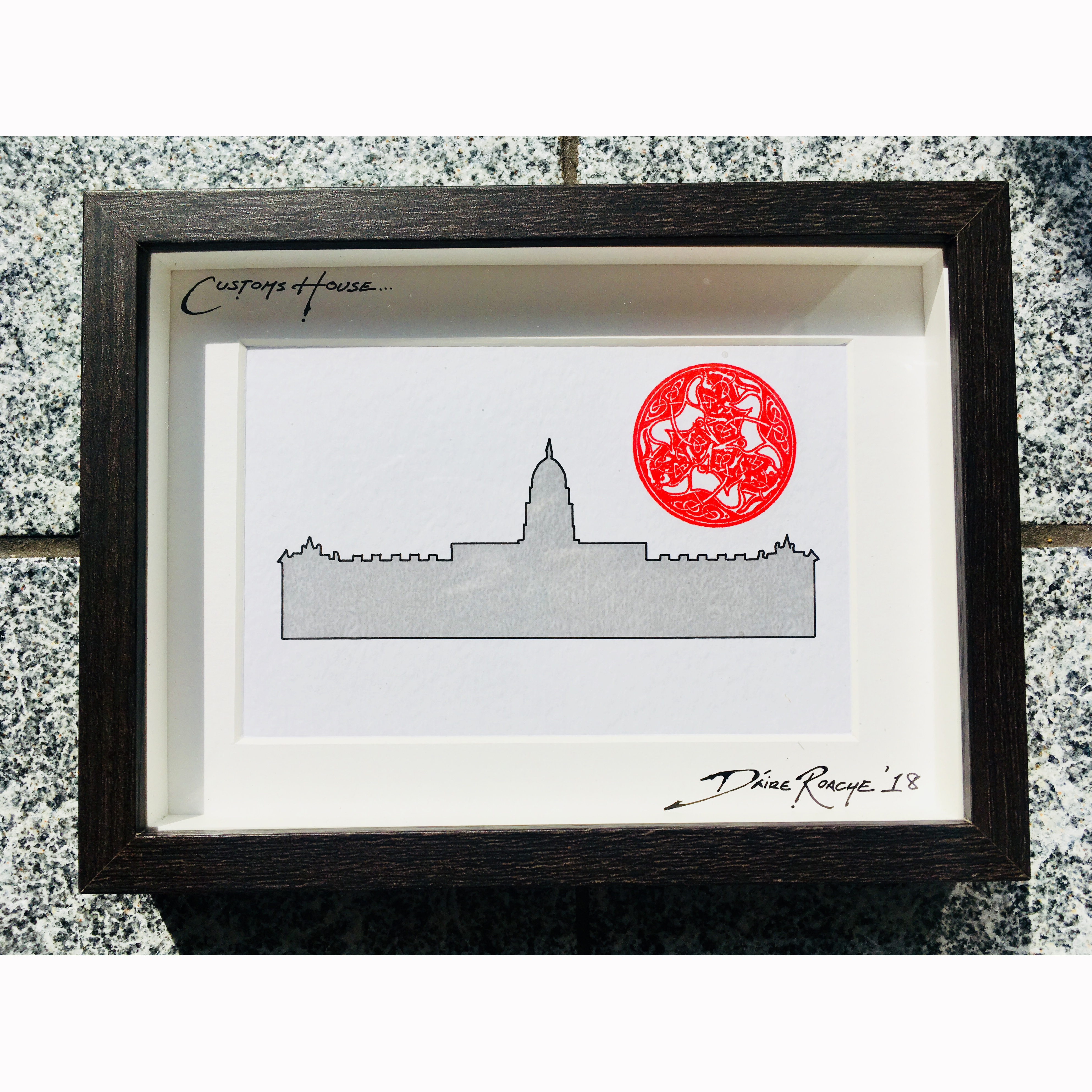 The Custom House Dublin Print