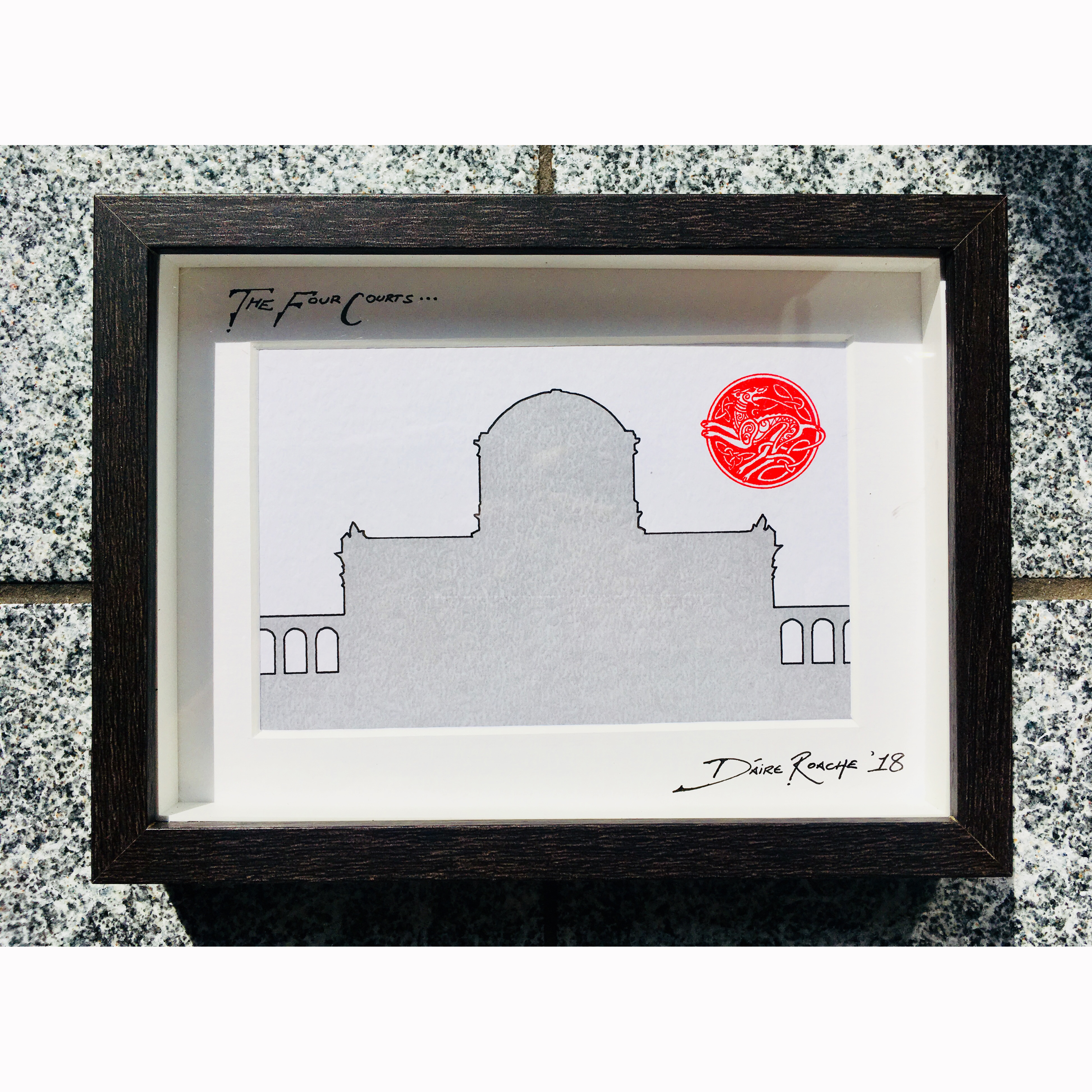 Four Courts Dublin Print