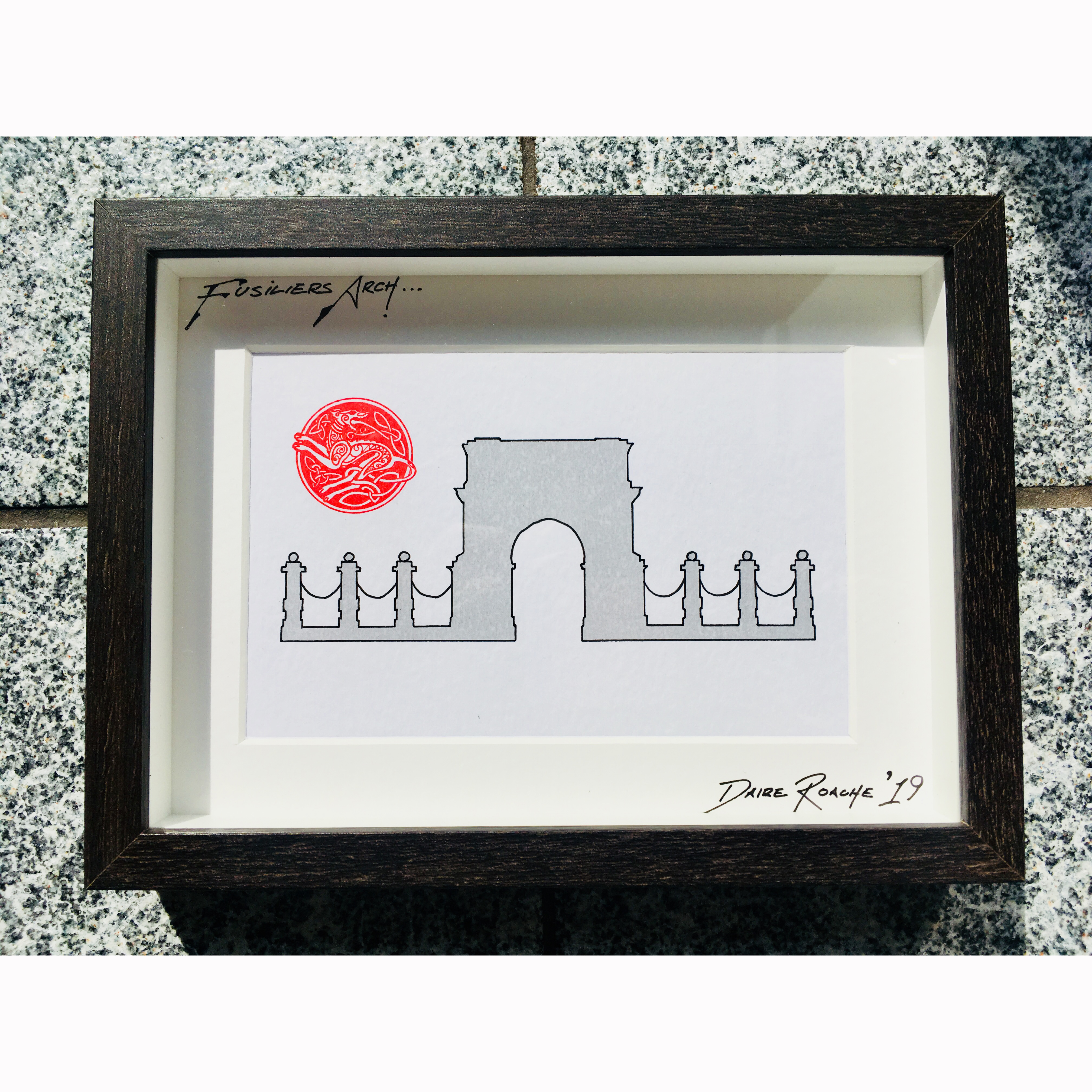 The Fusiliers Arch Dublin Print