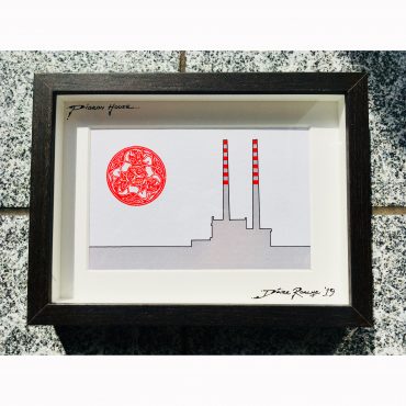 Pigeon House Print... Pigeon House Print...