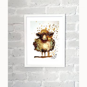 Whimsical Sheep