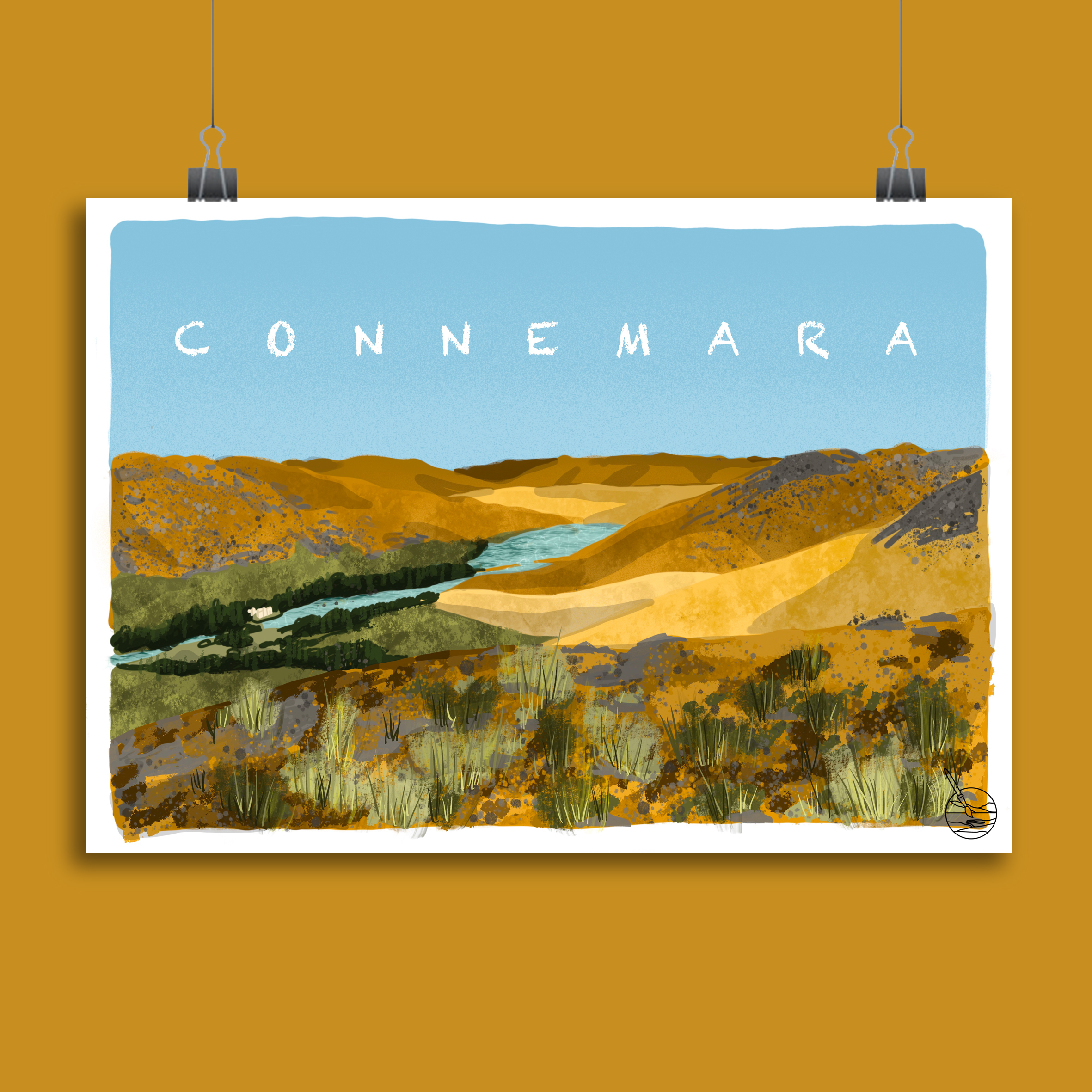 Connemara Art Print_Explore with Marion