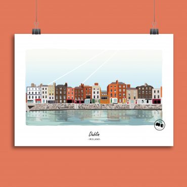 Liffey Art Print