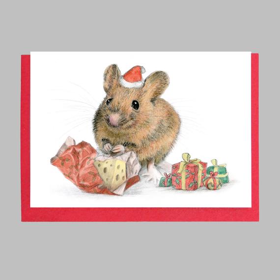 Mireog Irish Christmas Card