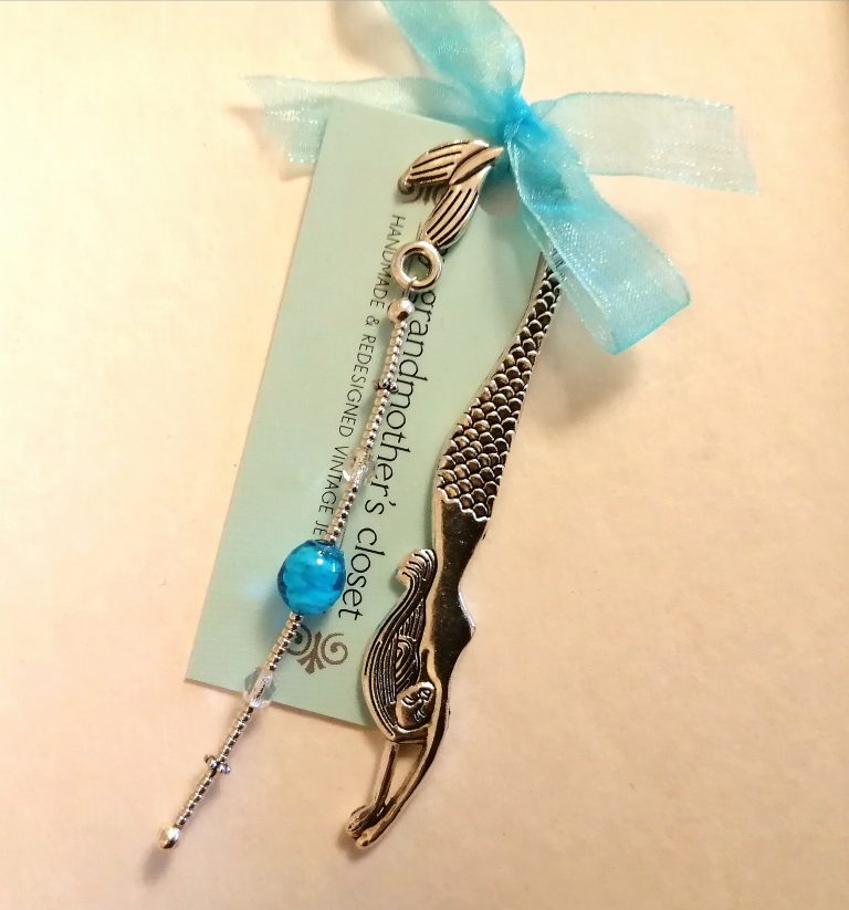 Silver Mermaid Bookmark... 