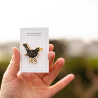 blackbird brooch