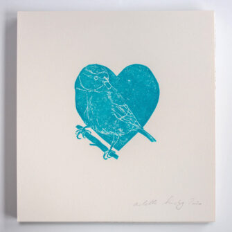 Bird Heart Print by Hearts in Ireland