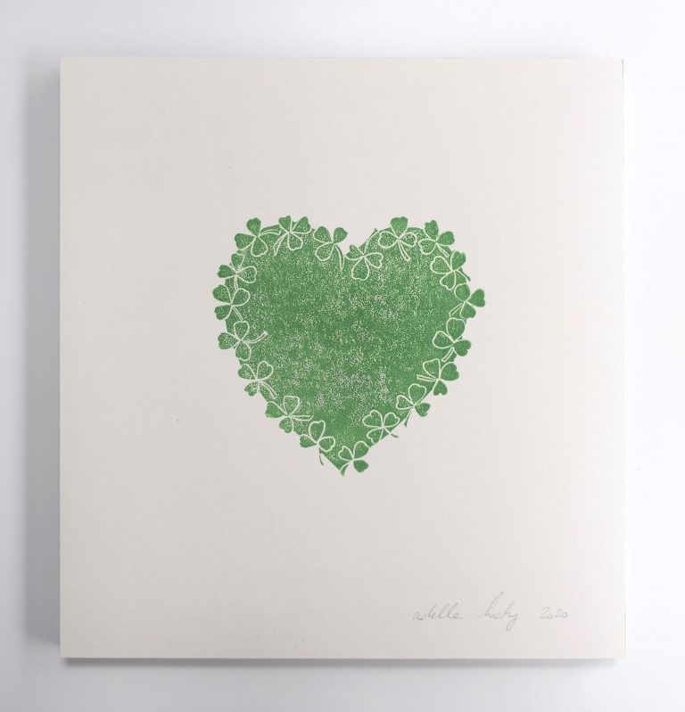 Print: Shamrock Heart