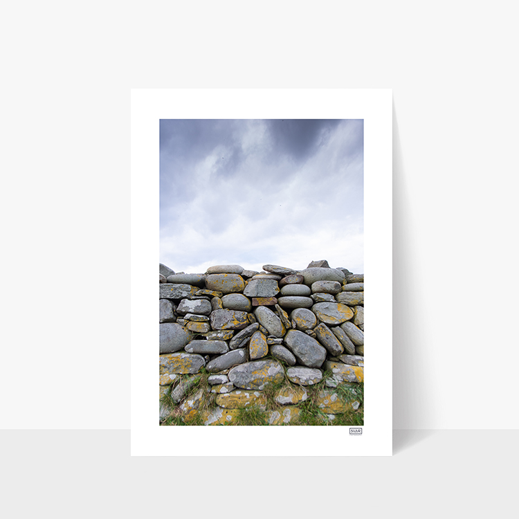 Irish Stone Wall Photo