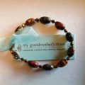 Vintage Venetian Scottish Agate Bracelet