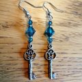 Key earrings