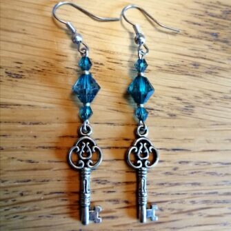 Key earrings