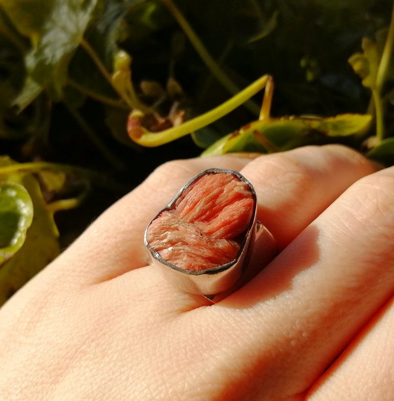 Orange Quartz Silver... Orange Quartz Silver...