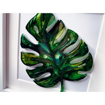 Monstera Leaf Piece