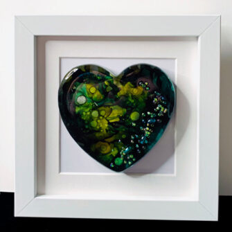 Acrylic Heart Art