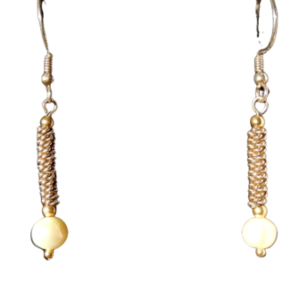 Silver earrings with Freshwater Pearls