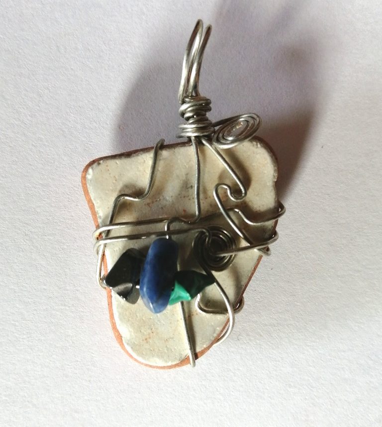 Sea Pottery Pendant... 