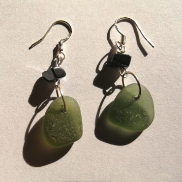Sea Glass Earrings... Sea Glass Earrings...