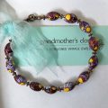 Vintage Millefiori Bracelet