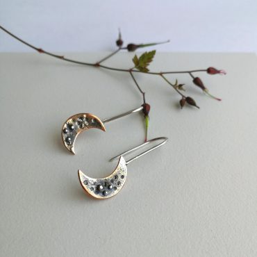 Dark Night Earrings... Dark Night Earrings...