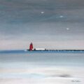 Poolbeg Lighthouse Greeting Card