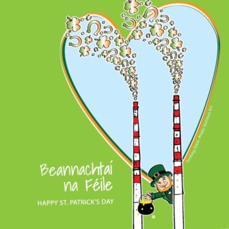 Poolbeg Paddy's day Card