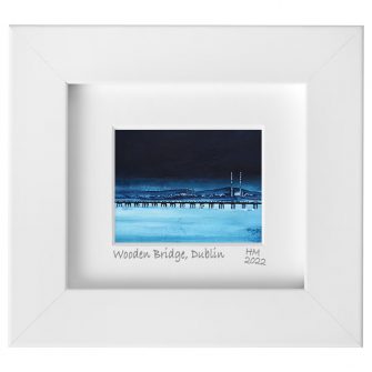 Dollymount Bridge Mini Framed Print