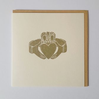 Claddagh Ring Heart card