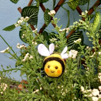 Needle Felted Bee