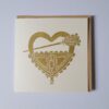 Roscrea Brooch Heart Card